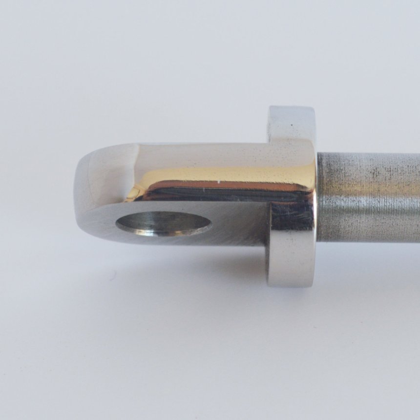 Triumph T140 Disc Brake Lower Yoke Eye Bolt Stainless Classics