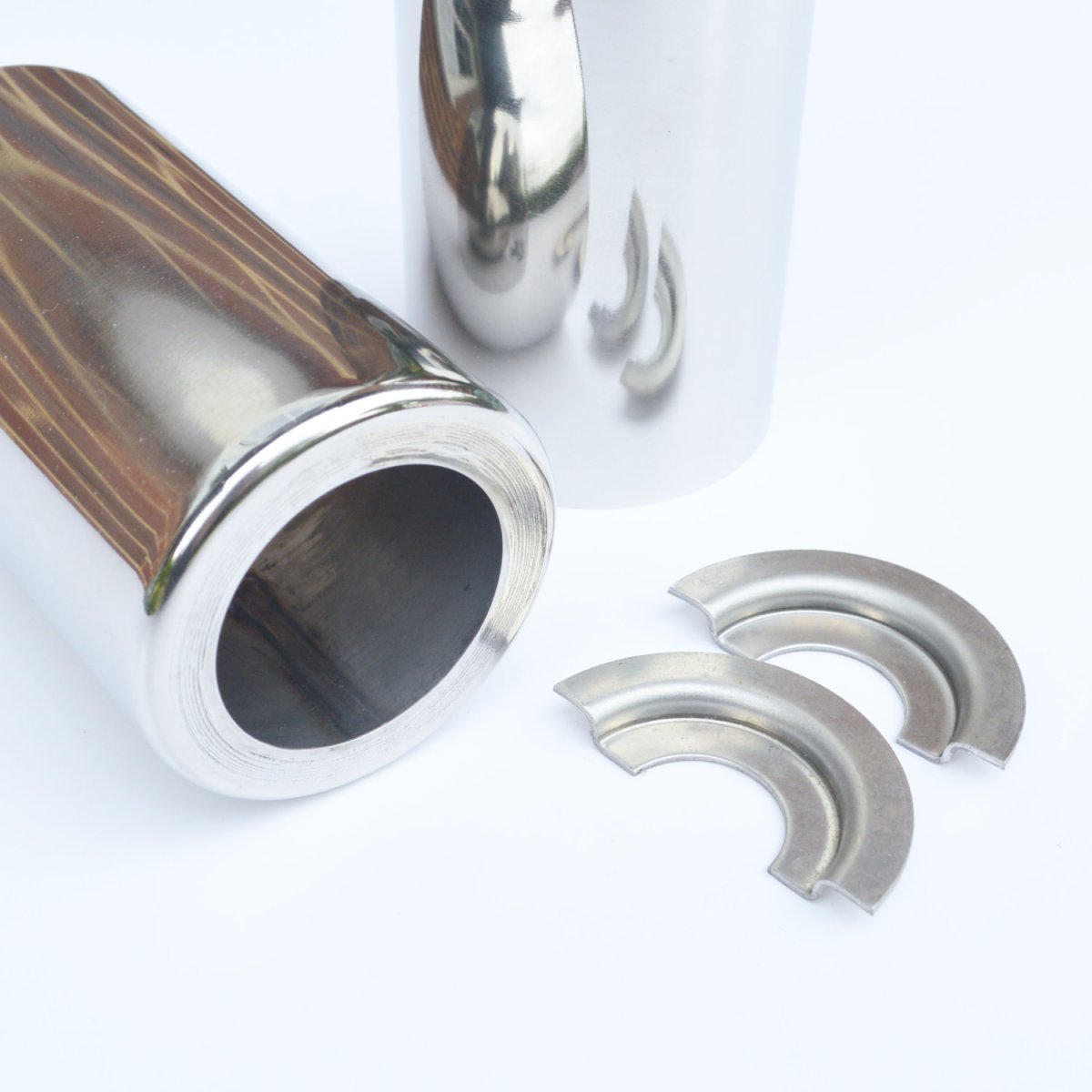 Chrome Bottom Covers For BSA, Triumph, Norton Girling-Type Shock Absorbers - Made In UK