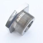 Triumph 650 Early Unit Fork Top Nut - Image 2