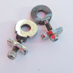 BSA Triumph Rear Chain Adjuster Set 5/8" Bore - Image 2