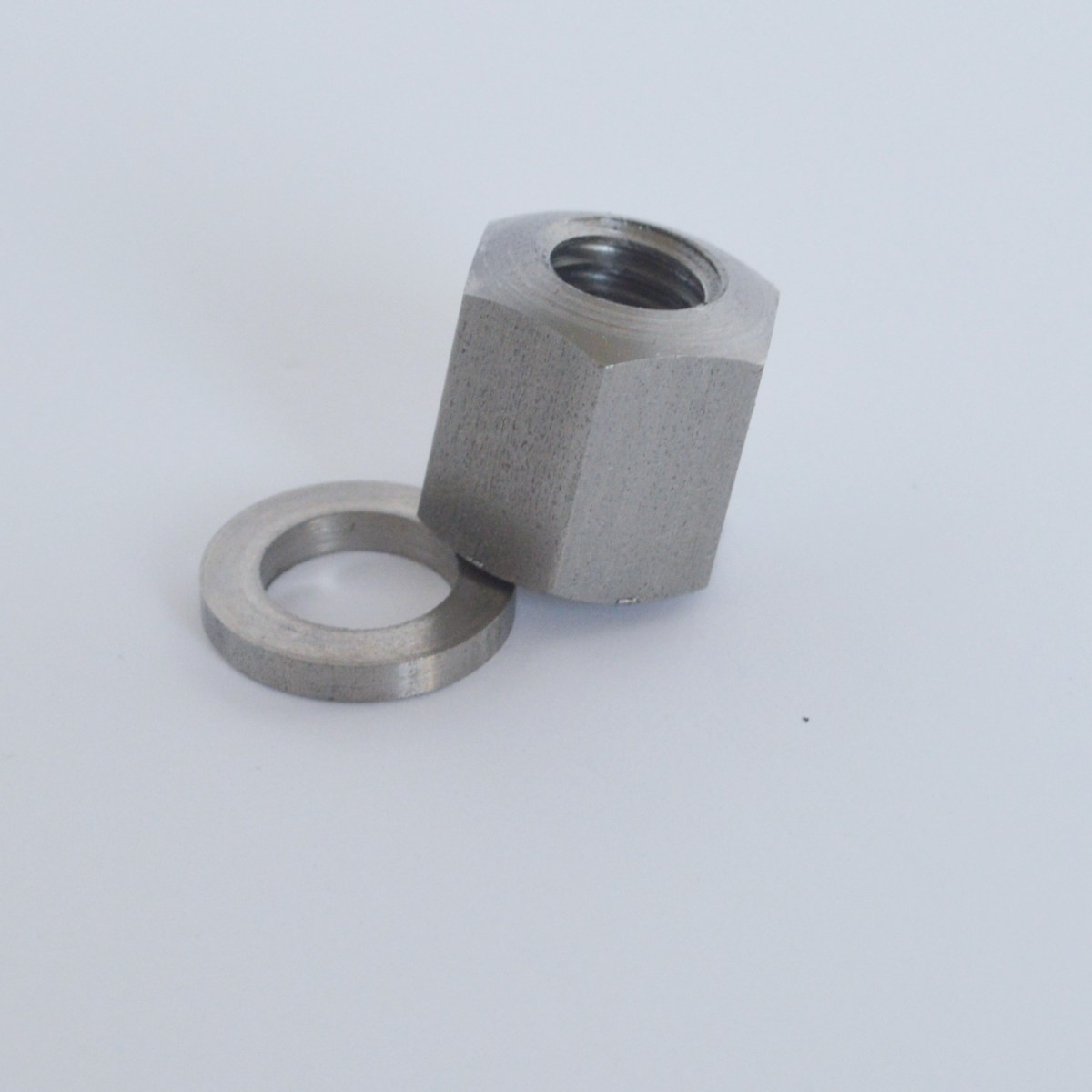 Norton Big 4 16H Cylinder Base Nut and Washer - Stainless Classics
