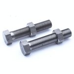 BSA A65 Chain Adjuster Bolt and Locknut Set
