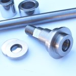 Norton Featherbed Rear Brake Spindle Set - Image 5